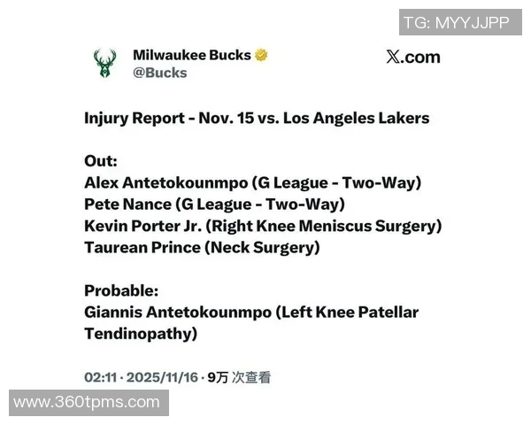 马库斯·斯玛特伤情更新：湖人对阵雄鹿出战成疑，双方伤病情况详解